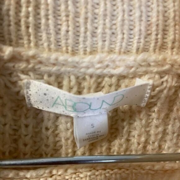 ABOUND Cozy Mock Neck Dolman Tunic Knit Pullover Sweater NWT - Picture 7 of 7